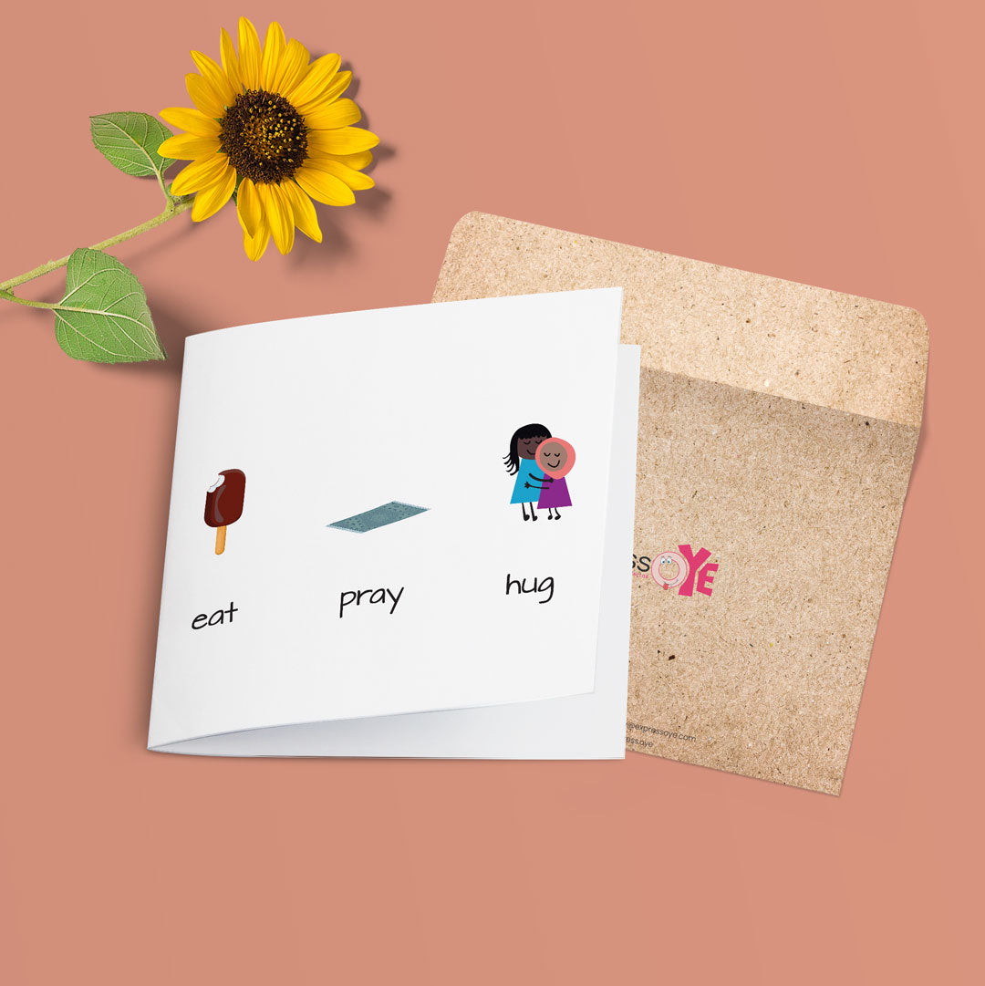 Eat, Pray, Hug
