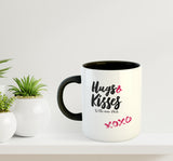 Hugs and kisses