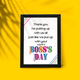 Thanks For PuttingUp